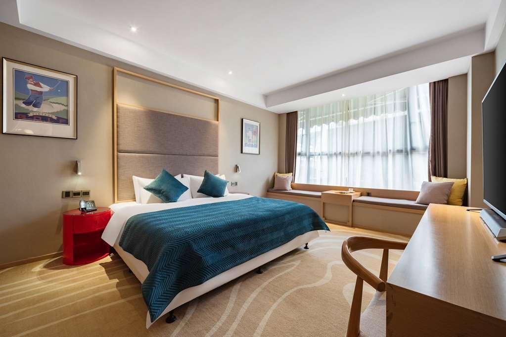 Ramada Encore Jintang Chengdú Habitación foto